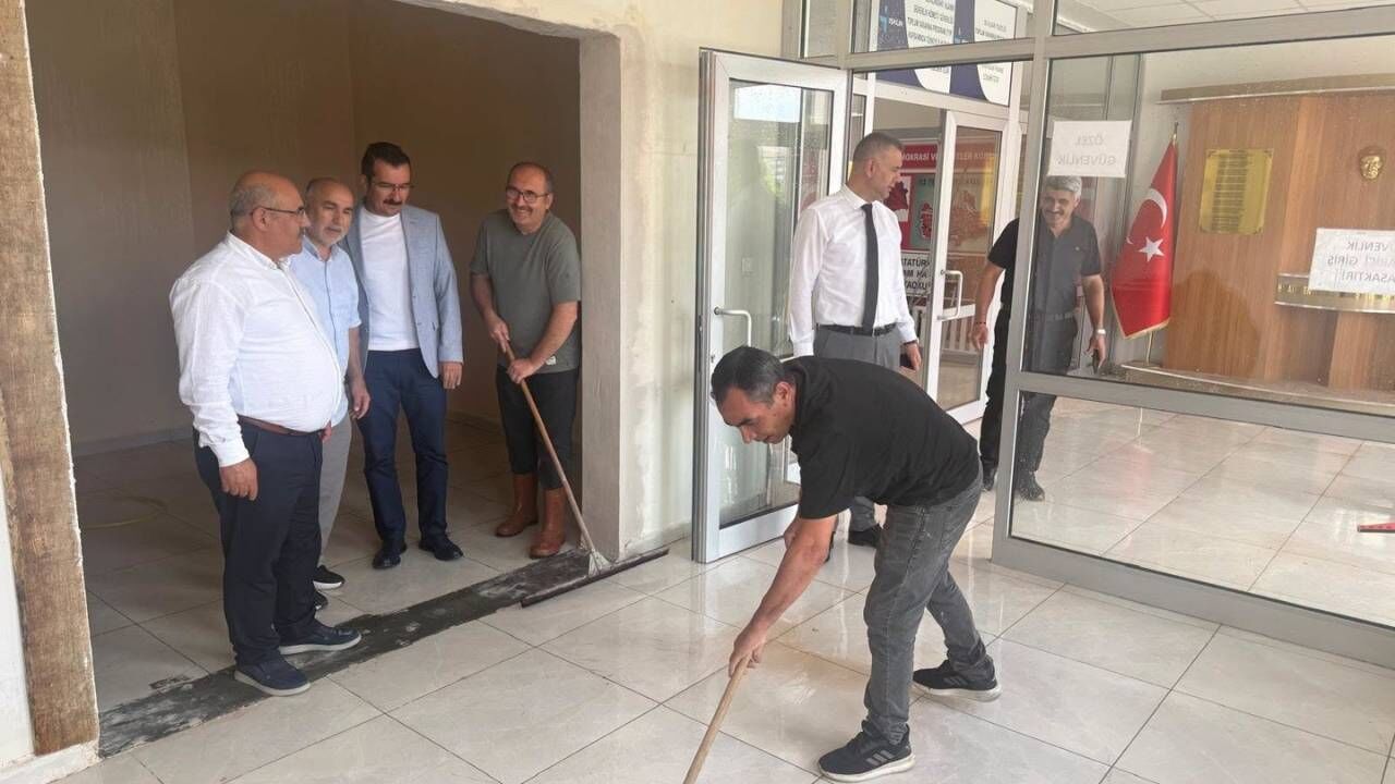 Yozgat'ta Okullar Yeni Eğitim Yılına Hazırlanıyor (1)
