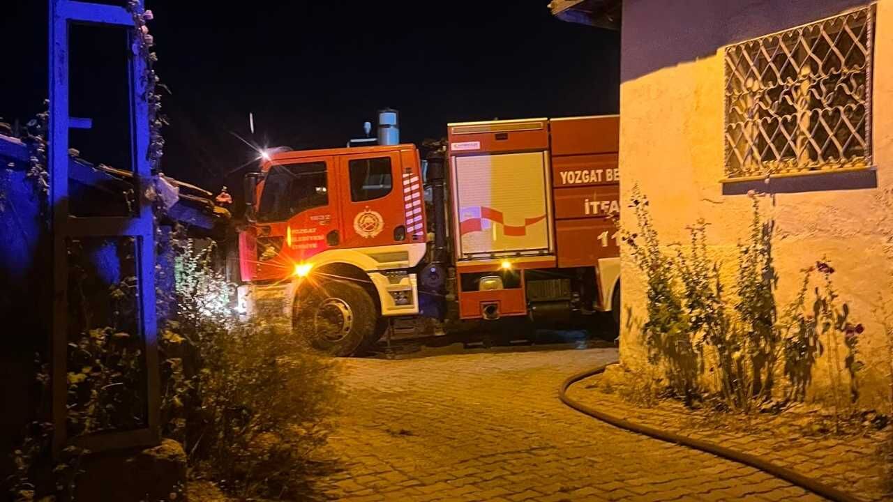 Yozgat'ta Prize Takılan Elektrikli Battaniye Yangın Çıkardı