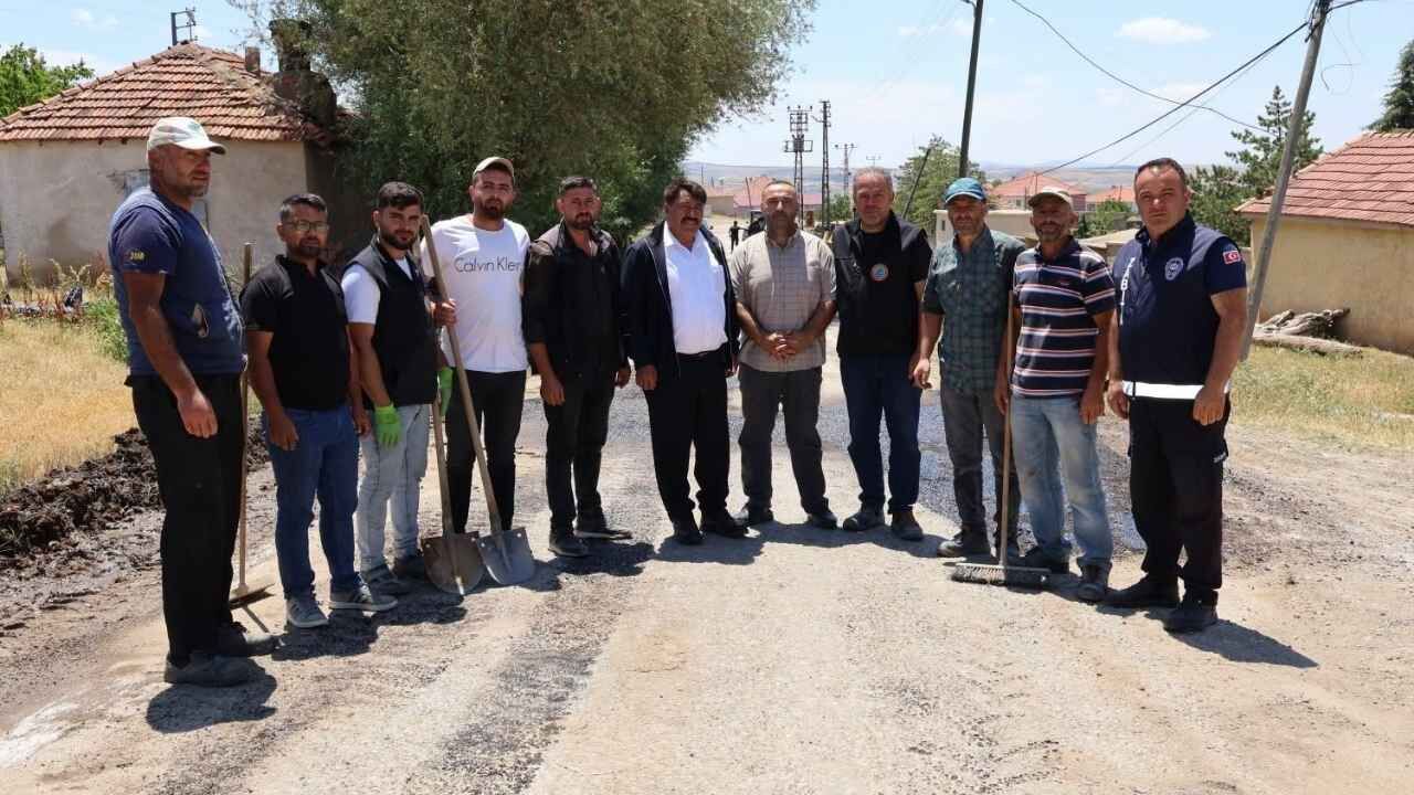 Yozgat'ta Yol Hamlesi! Saraykent'te Asfalt Çalışmaları Hız Kesmiyor