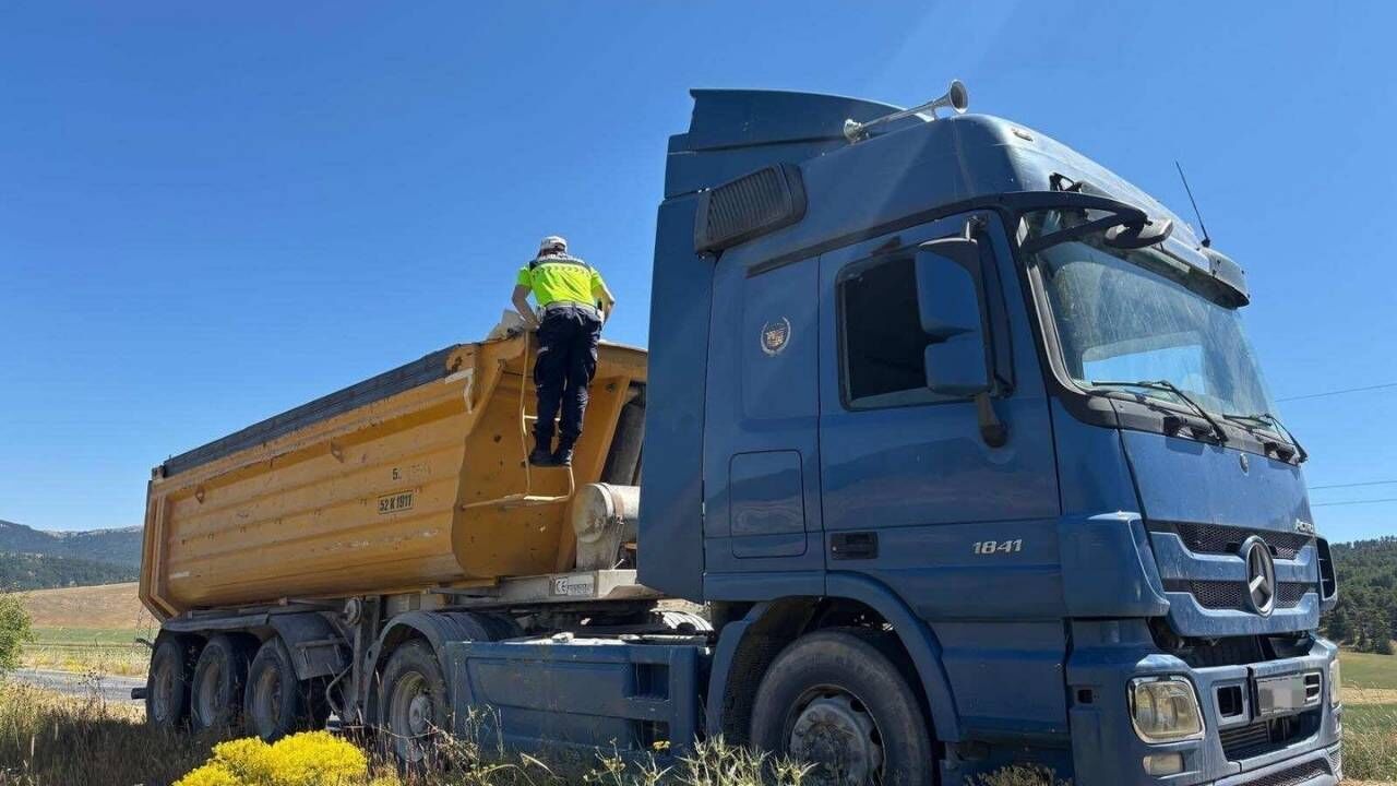 Yozgat'ta Yük Taşımacılığı Denetimi (1)