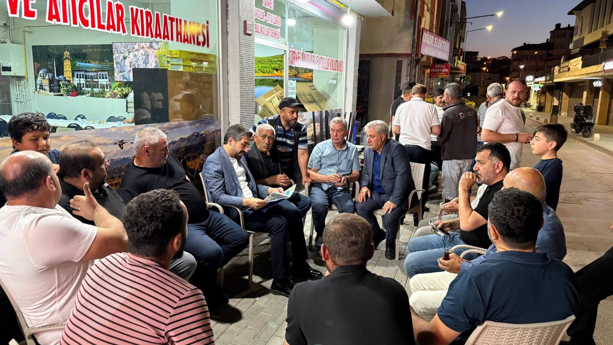 Ak Parti Merkez İlçe Başkanı Şimşek’ten Sürmeli Avcılar Derneği’ne Ziyaret1