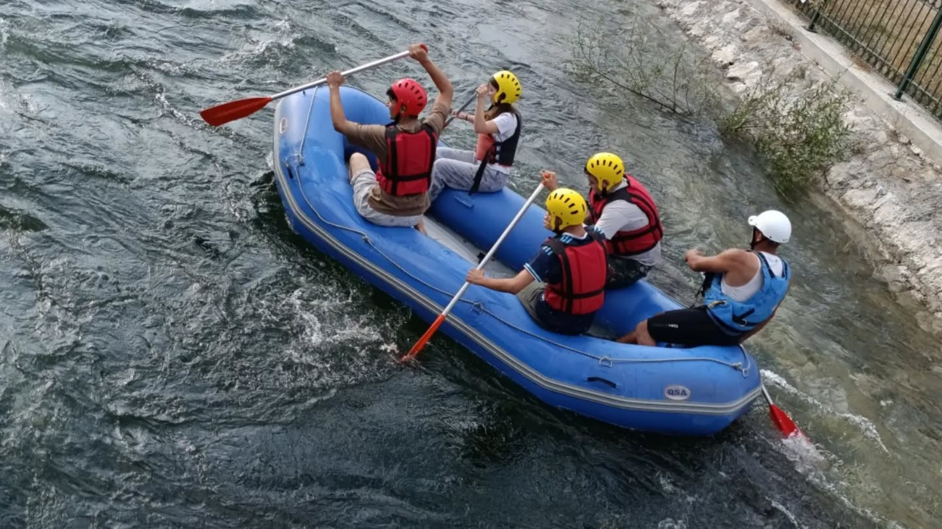 Çekerek Rafting Etkinliği Avrupalı Gönüllüleri Buluşturdu (3)