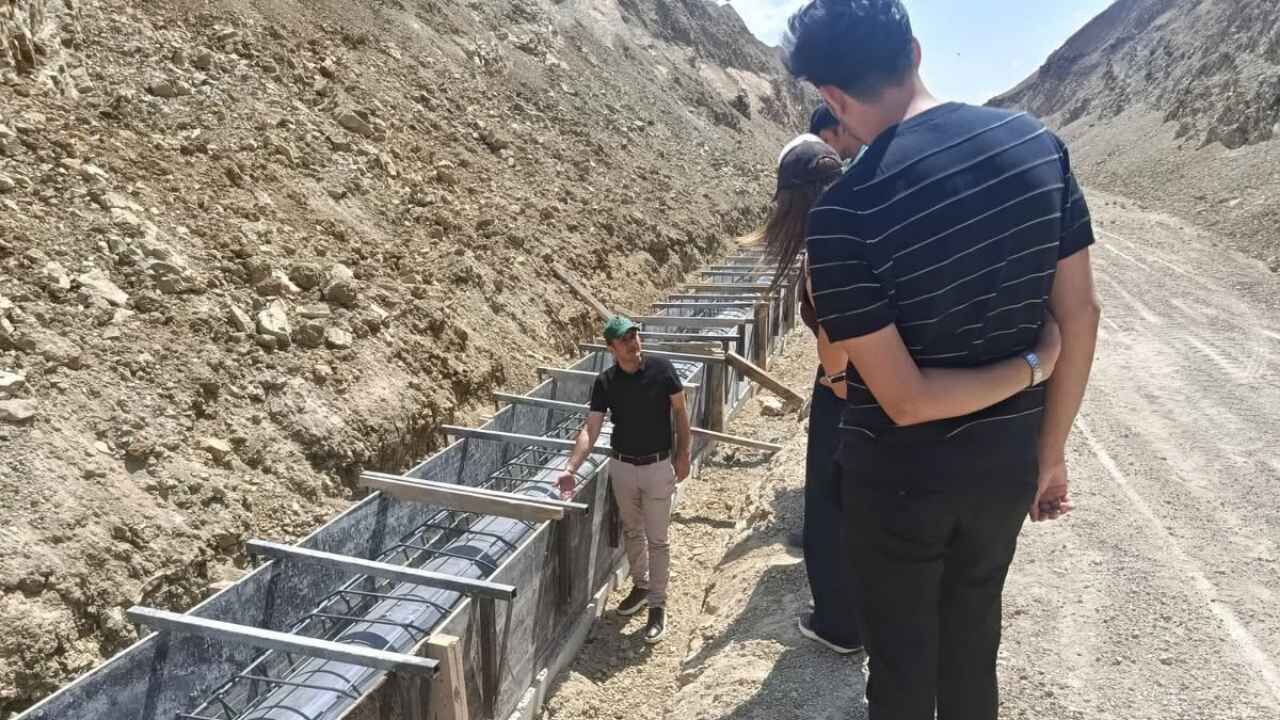 Dsi̇ Yozgat Ekibinden Yerköy İğdecik Göleti Sulama Hattında Saha İncelemesi