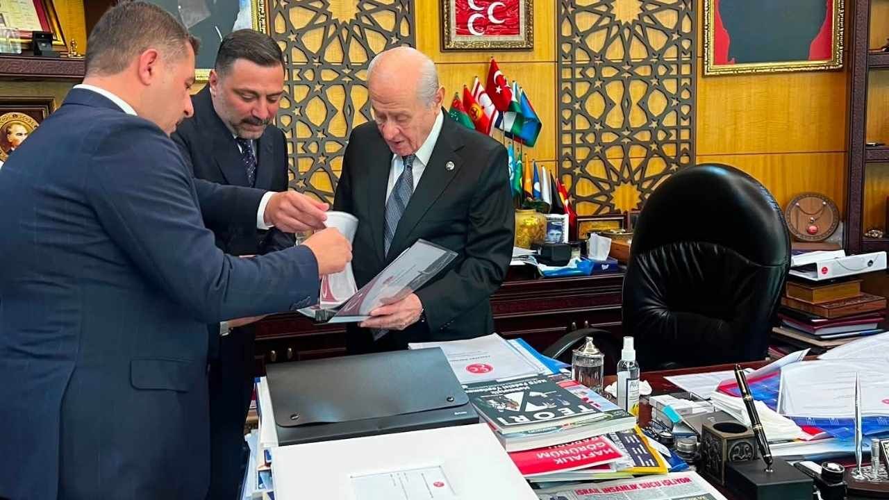 Mhp Yozgat Heyetinden Genel Başkan Devlet Bahçeli’ye Ziyaret!