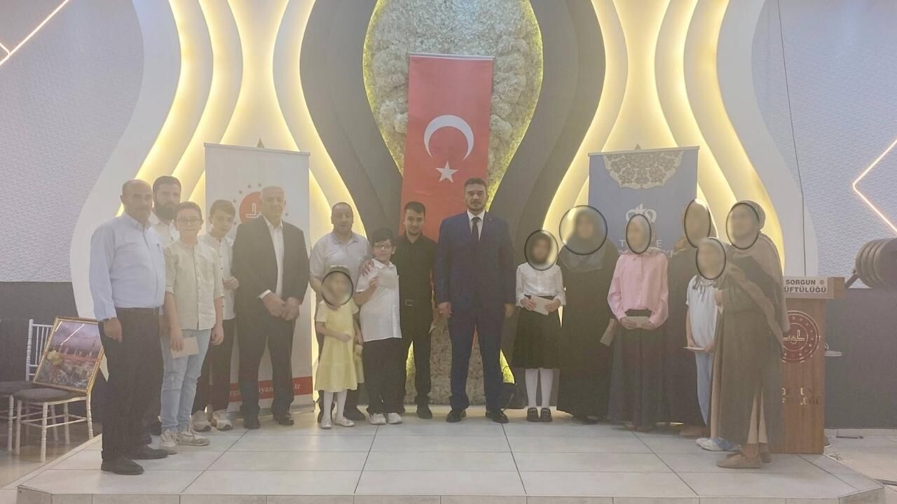 Sorgun'da Başarılı Öğrenciler Ödüllerin Sahibi Oldu