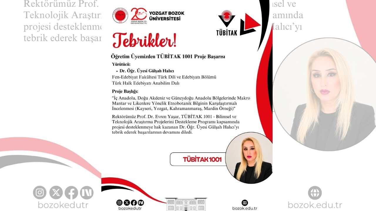 Tübi̇tak’tan Yozgat Bozok Üniversitesi’ne Dev Destek (2)