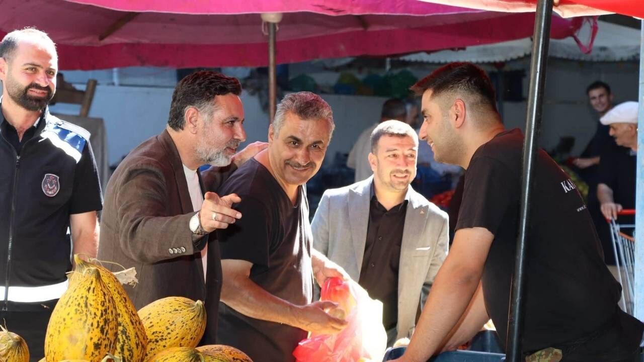 Yerköy'de Pazarcı Esnafı Anlattı, Başkan Arslan Dinledi