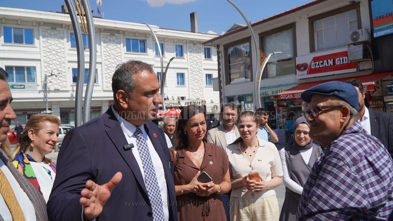 Yozgat Esnafini Dinleyen Genel Baskan Yardimcisi Tanriover D 2