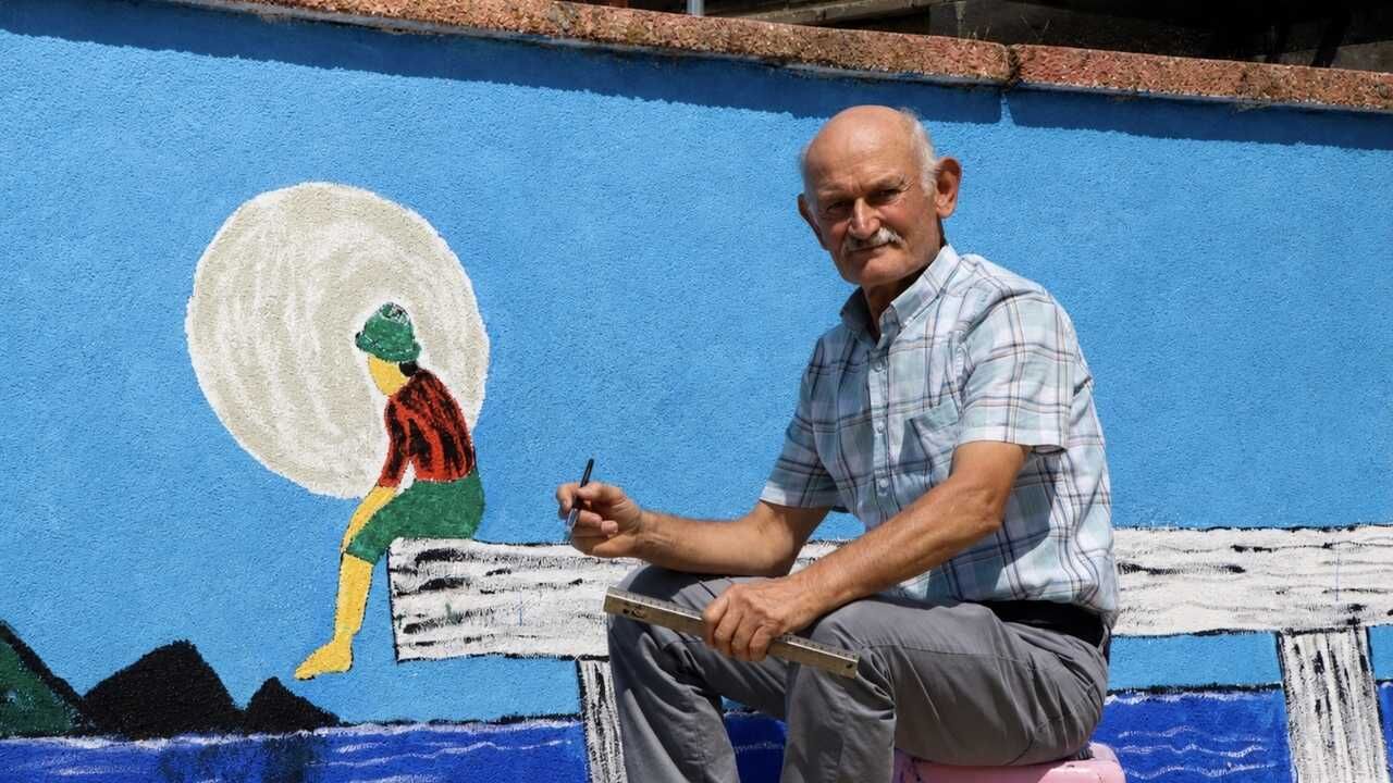 Yozgat’ın Ahşap Ustasıydı, Sokakların Tuvali Oldu (1)