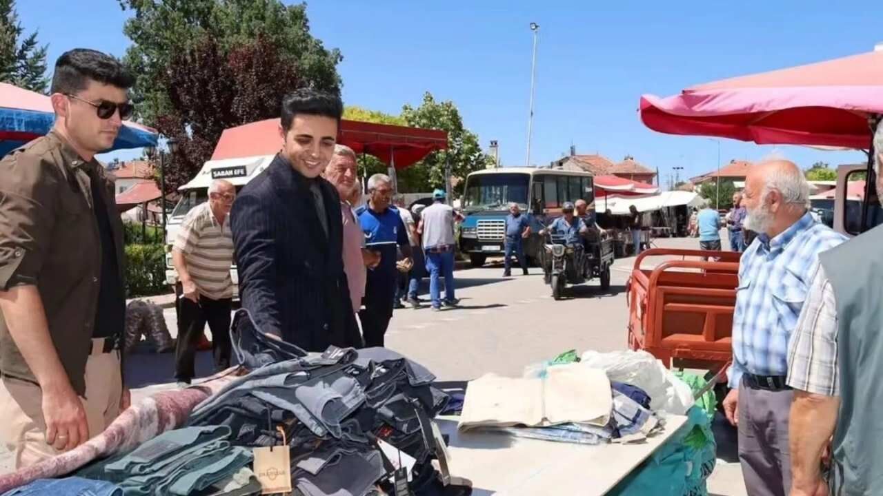 Yozgat'ın Genç Kaymakamı Pazar Esnafıyla Tanıştı
