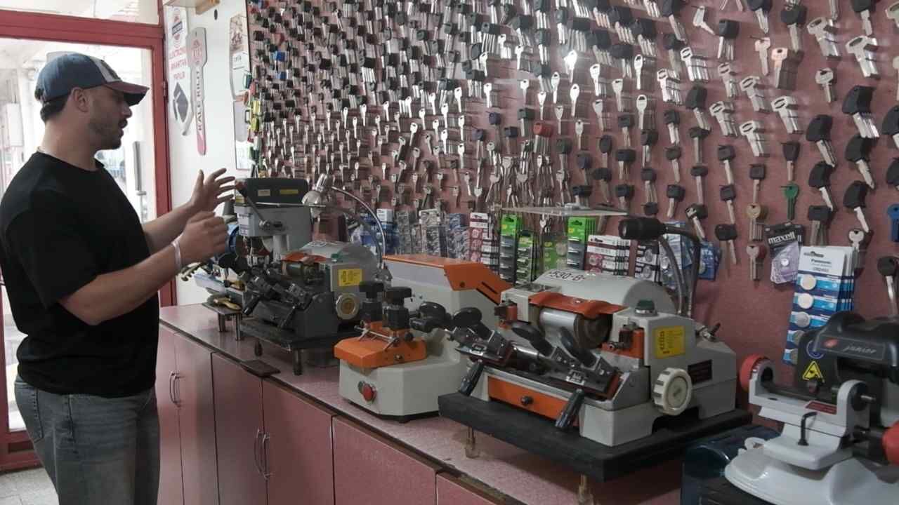 Yozgat'ta 56 Yıllık Çilingirlik El Emeğinden Teknolojiye (1)