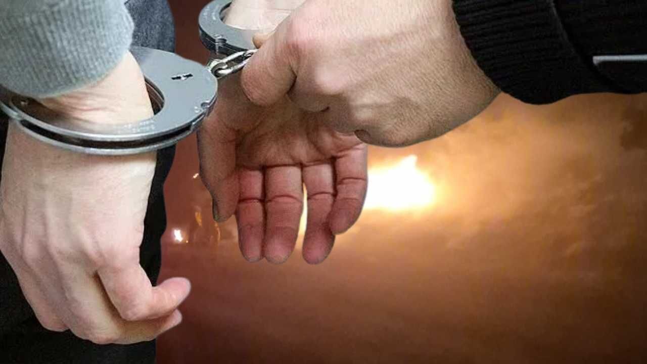 Yozgat'ta Anız Yakan Şahıs Tutuklandı 27 Hektar Alan Kül Oldu (2)