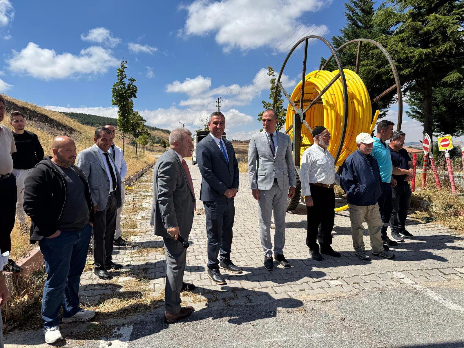Yozgat'ta Belde Sakinleri Doğalgaza Kavuşacak
