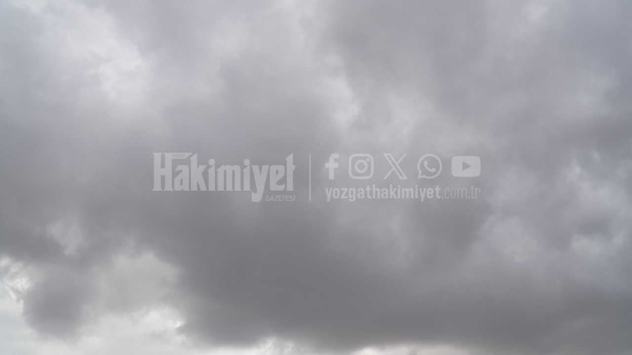 Yozgat'ta Bugün Hava Nasıl Olacak Meteoroloji'den Saat Verilerek Uyarı Geldi (2)
