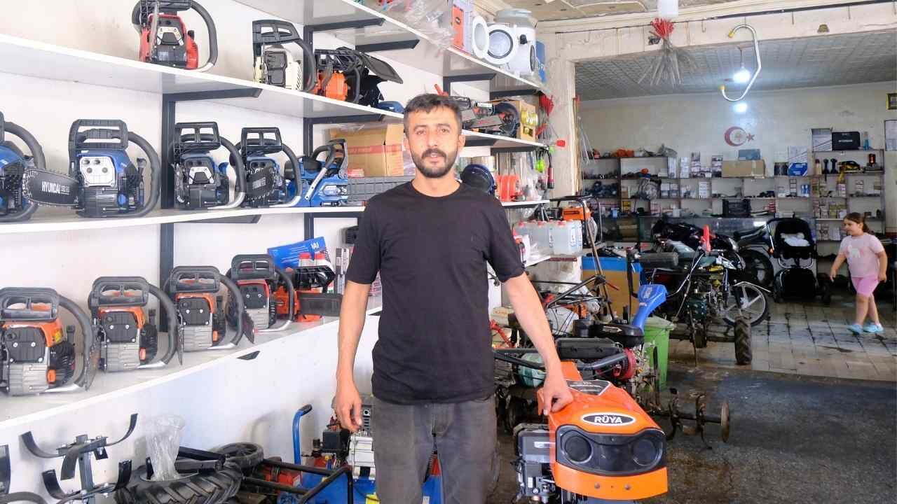 Yozgat'ta Çapa Makinesi Tarımda İş Gücünü Azalttı (3)