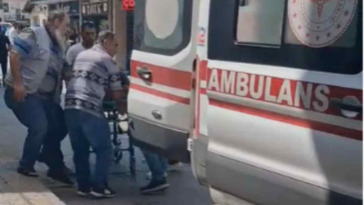 Yozgat’ta Dengesini Kaybeden Vatandaş Yaralandı (4)