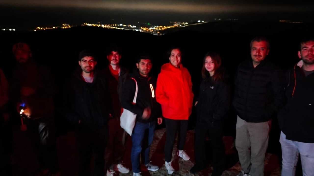 Yozgat’ta Dolunay Altında Gizemli Rota! Hava Şartlarına Rağmen Vazgeçmediler (7) Kopya