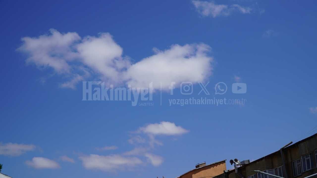 Yozgat'ta Hafta Sonu Hava Nasıl Olacak Meteoroloji'den Dikkat Çeken Değişim Uyarısı (2)