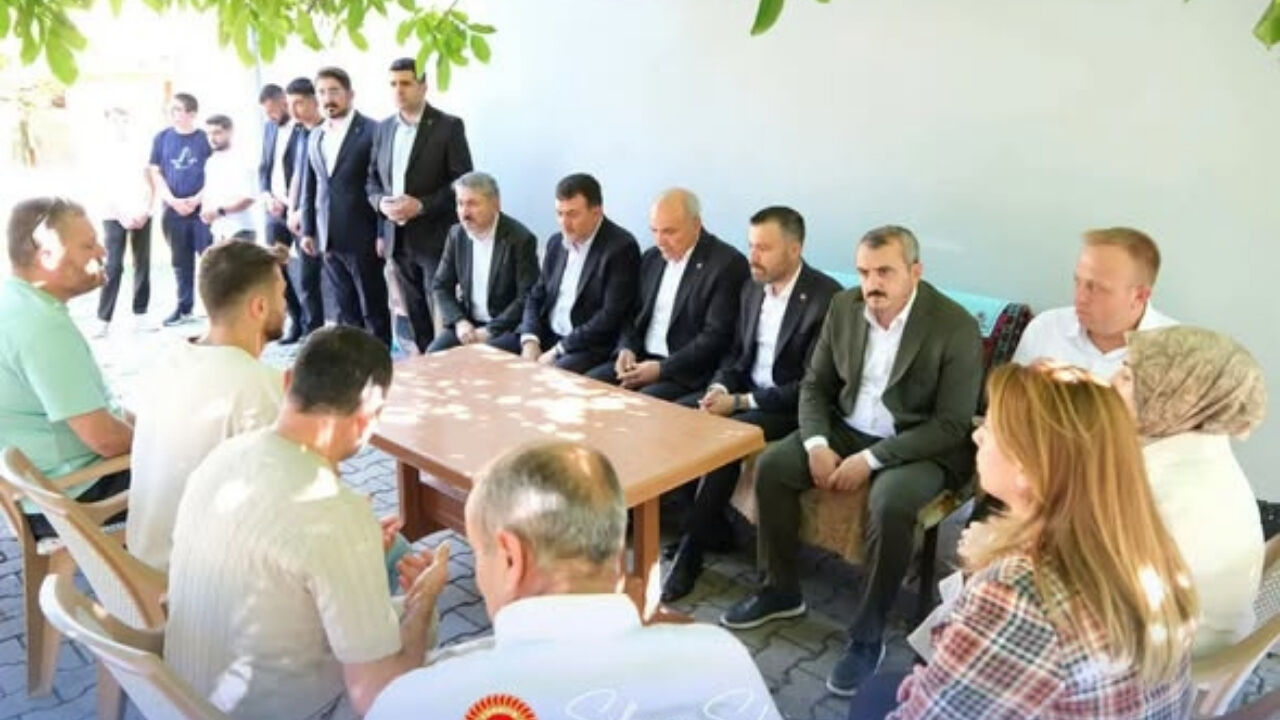 Ak Parti Yozgat Milletvekili Süleyman Şahan Uzunlu’da Taziyede Bulundu (1)