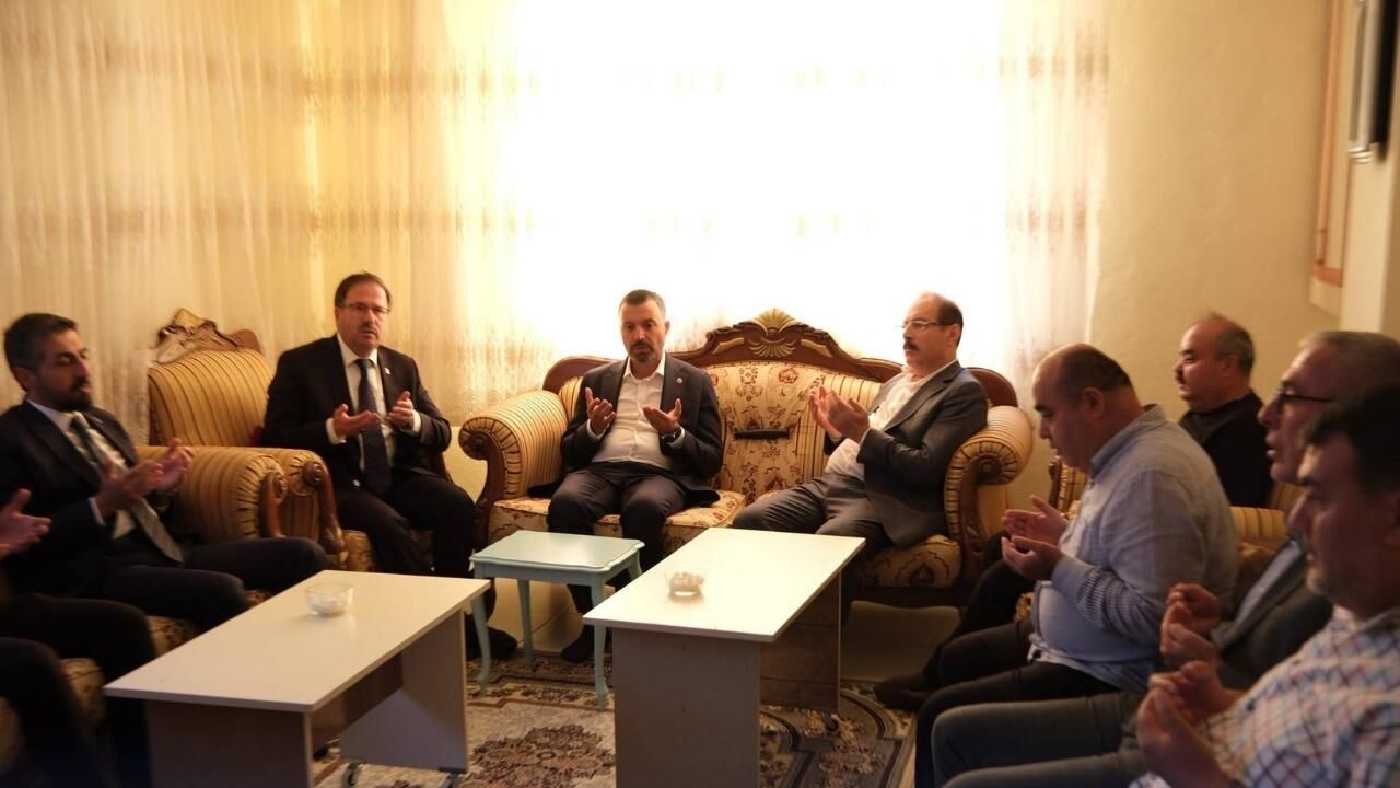 Ak Parti Yozgat Milletvekillerinden Mermertaş Ailesine Taziye Ziyareti (1)