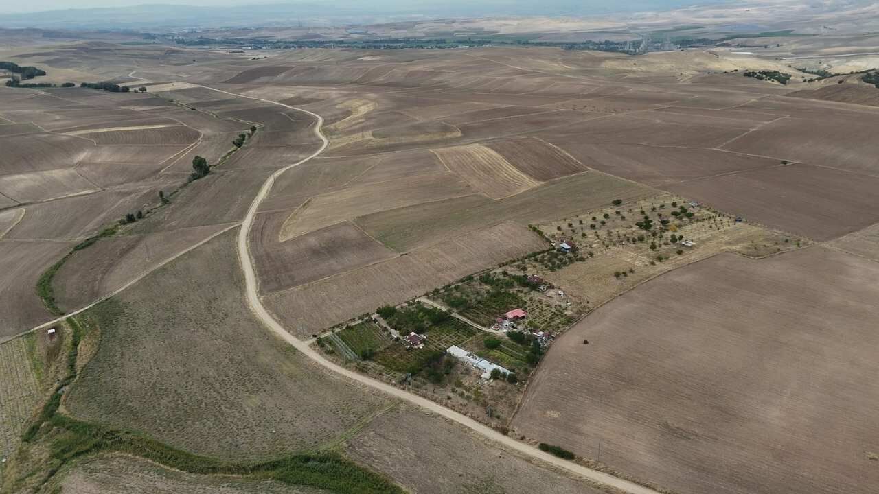 Bozkır'ın Ortasında Yozgat'ta Emekli Öğretmen Yeşil Cennetini Kendi Kurdu (1)