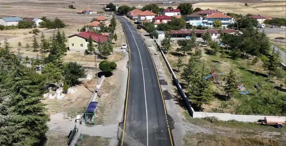 Yozgat’ta 3 Köyü Birbirine Bağlayan 7 Kilometrelik BSK Asfalt Yol Tamamlandı
