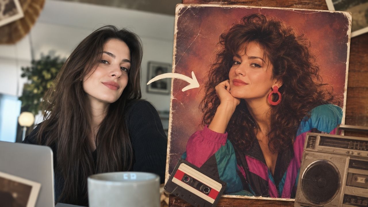 Chatgpt İle 80’Ler Fotoğrafı Nasıl Yapılır Instagram Akımı İçin Hazır Prompt