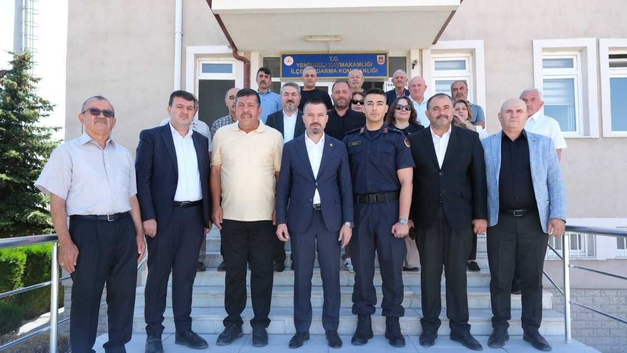 Milletvekili Şahan ve AK Parti Heyetinden Yenifakılı Jandarma Komutanlığı’na Ziyaret