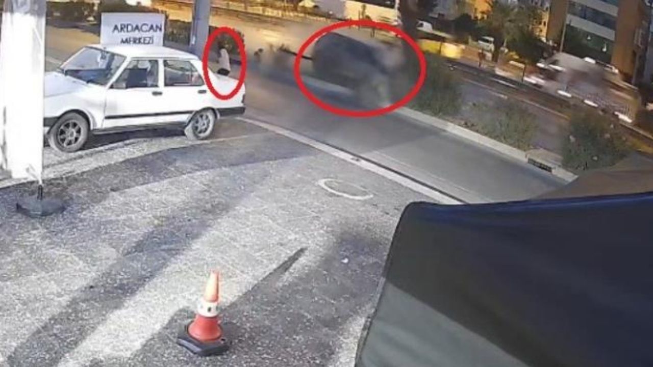 Ölümden 5 Saniyeyle Kurtuldu! Dehşet Anları Kamerada