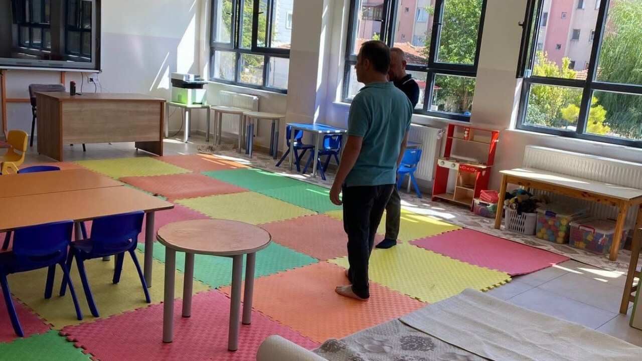 Sarıkaya’da Barbaros İlkokulu Yeni Eğitim Yılına Modern Binada Hazırlanıyor (2)