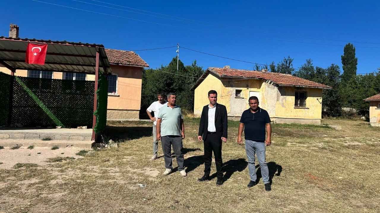 Sarıkaya’da Köylerin Altyapı Çalışmaları Yerinde İncelendi