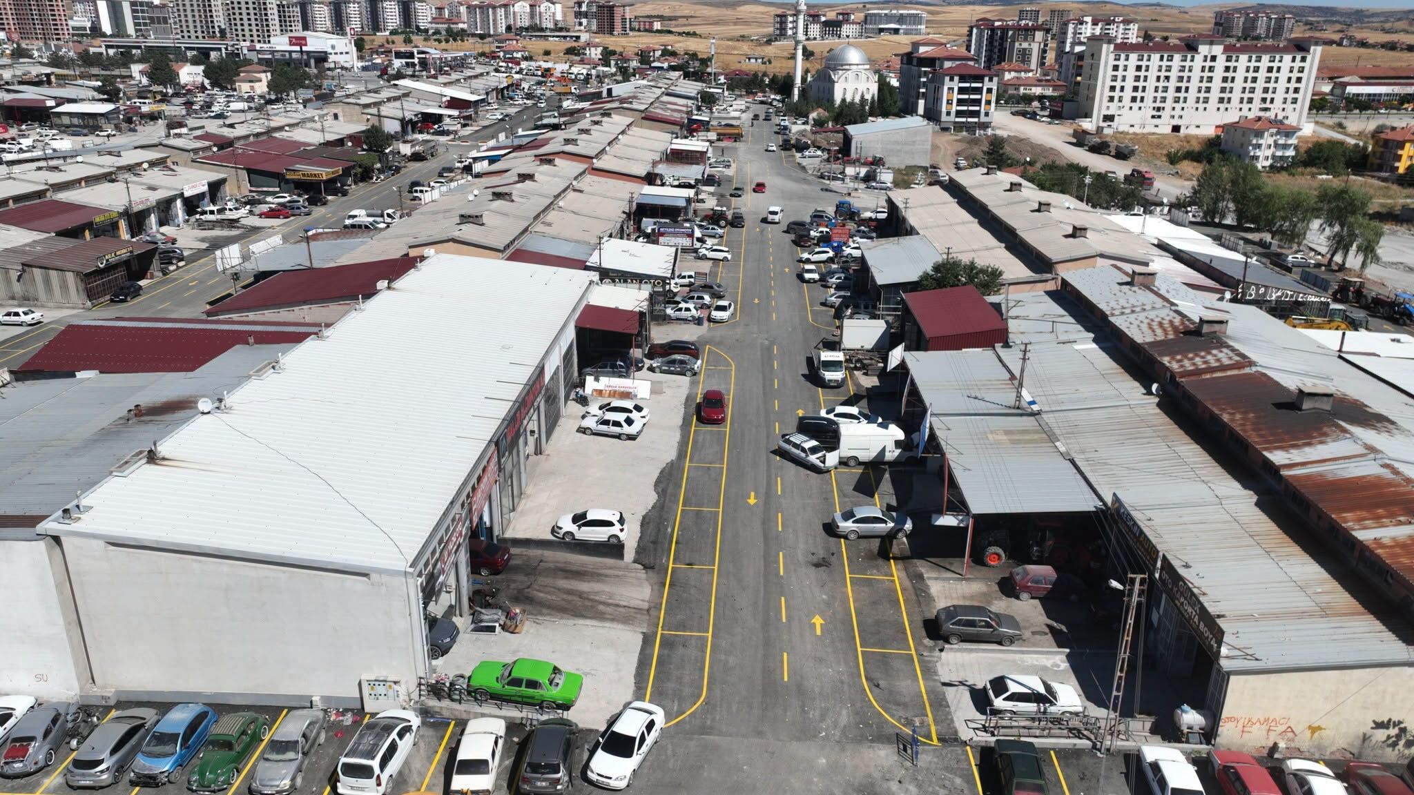 Sorgun'un Sanayi Sitesi Adeta Sil Baştan Yenileniyor2