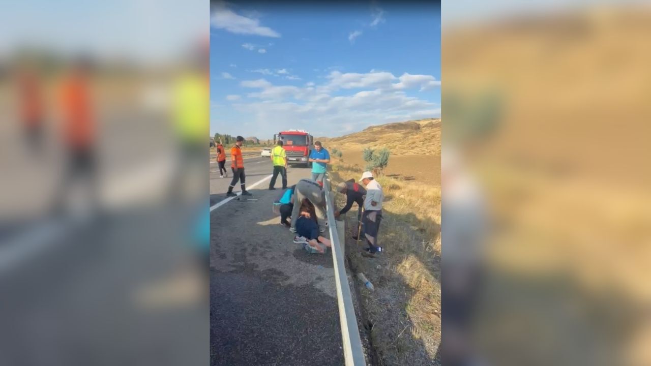 Yerköy Yozgat Yolunda Kaza 1 Yaralı (1)-1