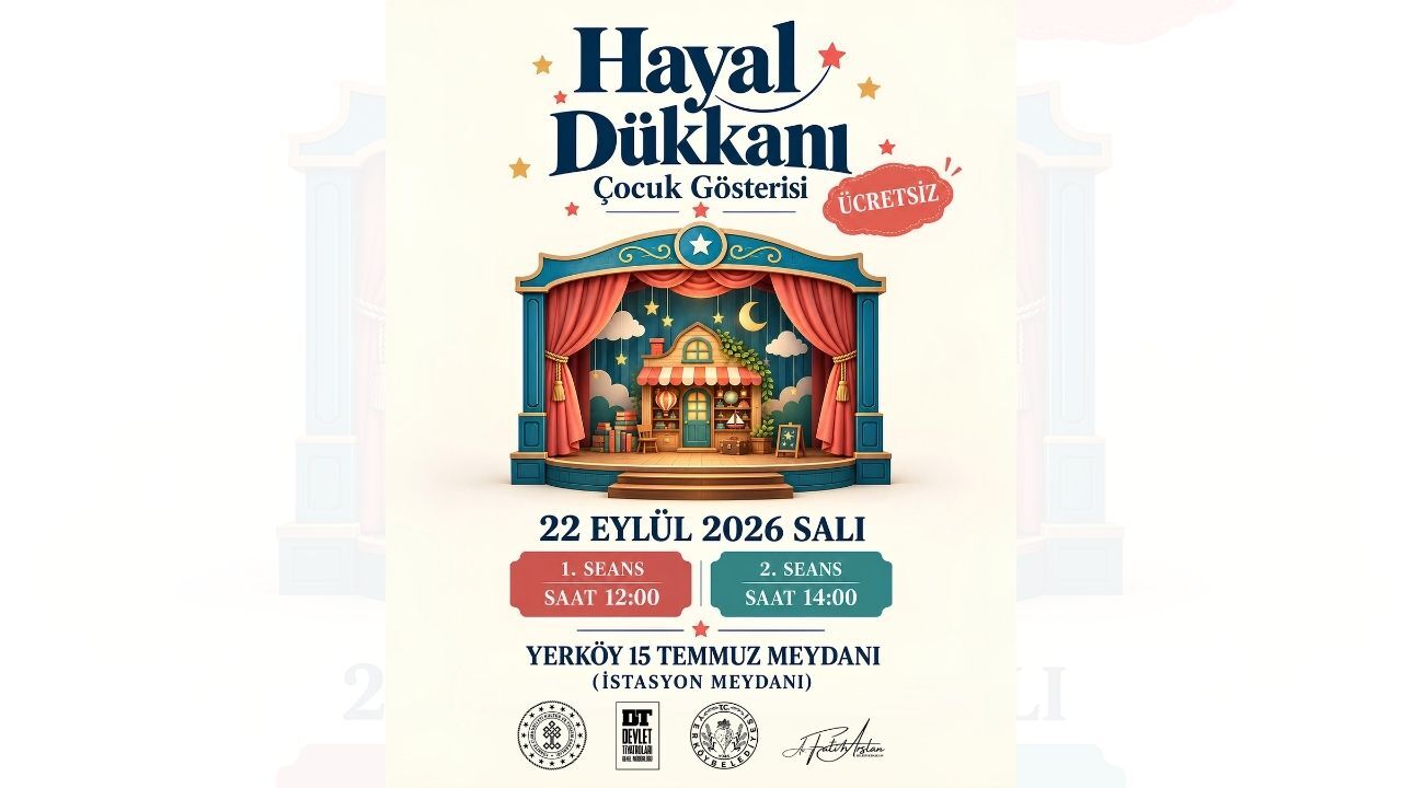 Yerköy’de Çocuklar İçin Tiyatro Heyecanı!