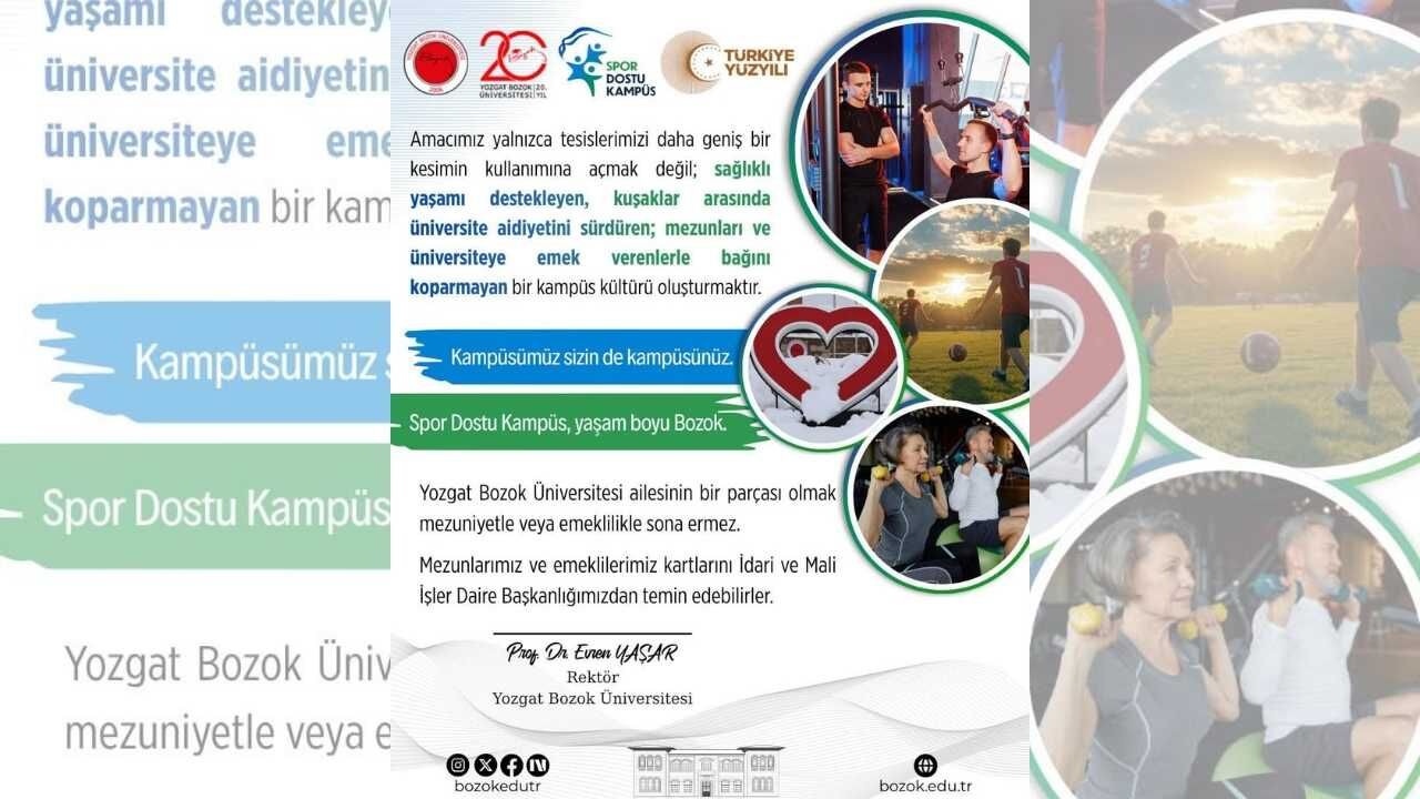 Yozgat Bozok Üniversitesinden Sürpriz Duyuru Kampüste Yeni Dönem Başladı (1)