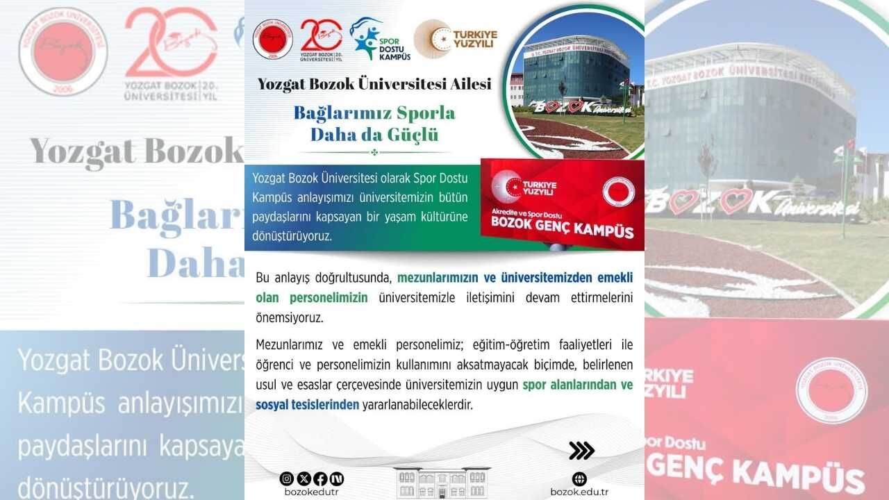 Yozgat Bozok Üniversitesinden Sürpriz Duyuru Kampüste Yeni Dönem Başladı (3)