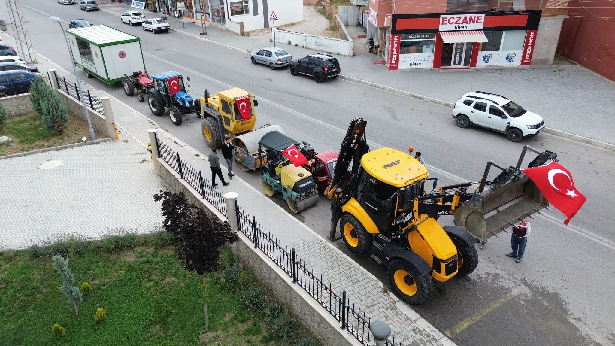 Yozgat Saraykent Belediyesi’ne Yeni Araç! 2026 Model Kamyon İçin Kurban Kesildi3