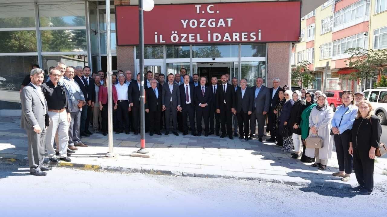 Yozgat Siyasetinde Hareketli Saatler Ak Parti Heyeti Tam Kadro Sahada!