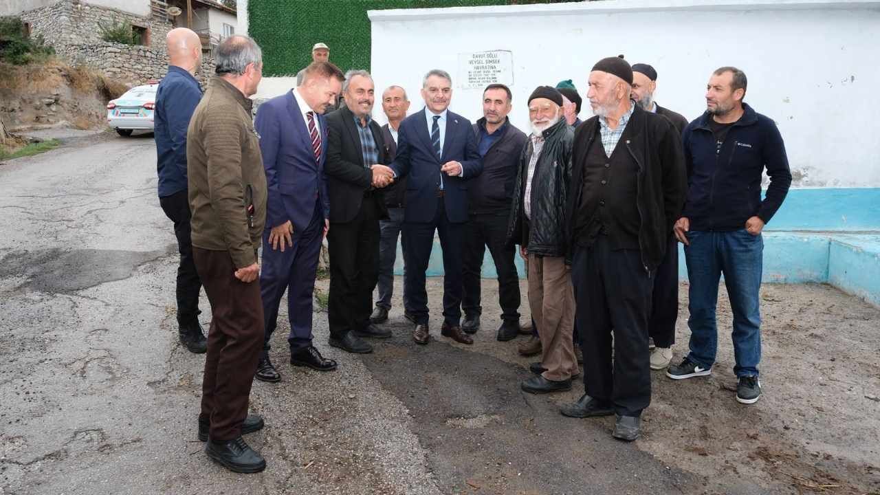 Yozgat Valisi Mehmet Ali Özkan Çekerek’te Köy Köy Geziyor (1)
