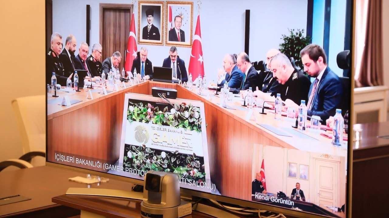 Yozgat Valisi Mehmet Ali Özkan, Yurt Güvenliği Toplantısına Katıldı