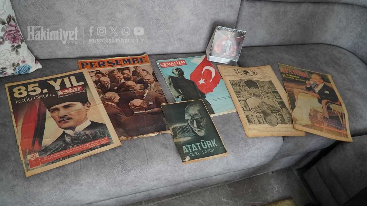 Yozgat'a Getirilen 40 Yıllık Miras Atatürk'e Dair Ne Varsa Bu Evde Toplandı! (5)