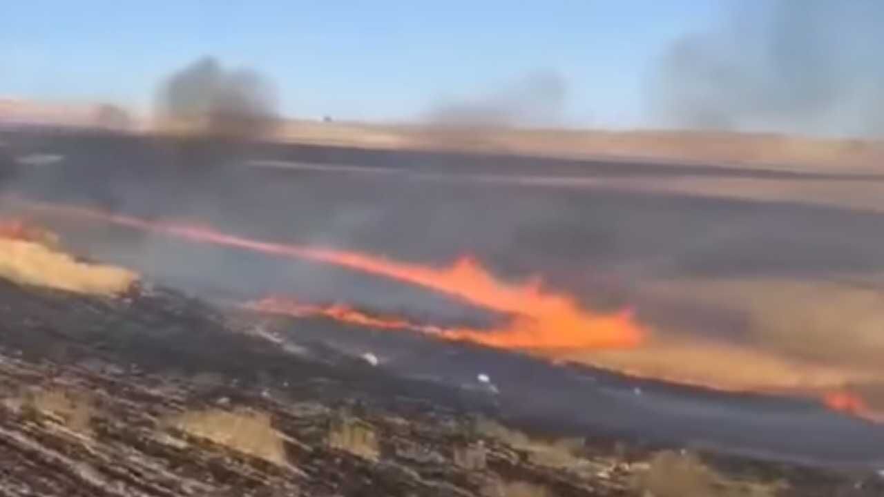 Yozgat’ın İki Köy Arasındaki Araziden Dumanlar Yükseldi Ekipler Alarmda! (1)
