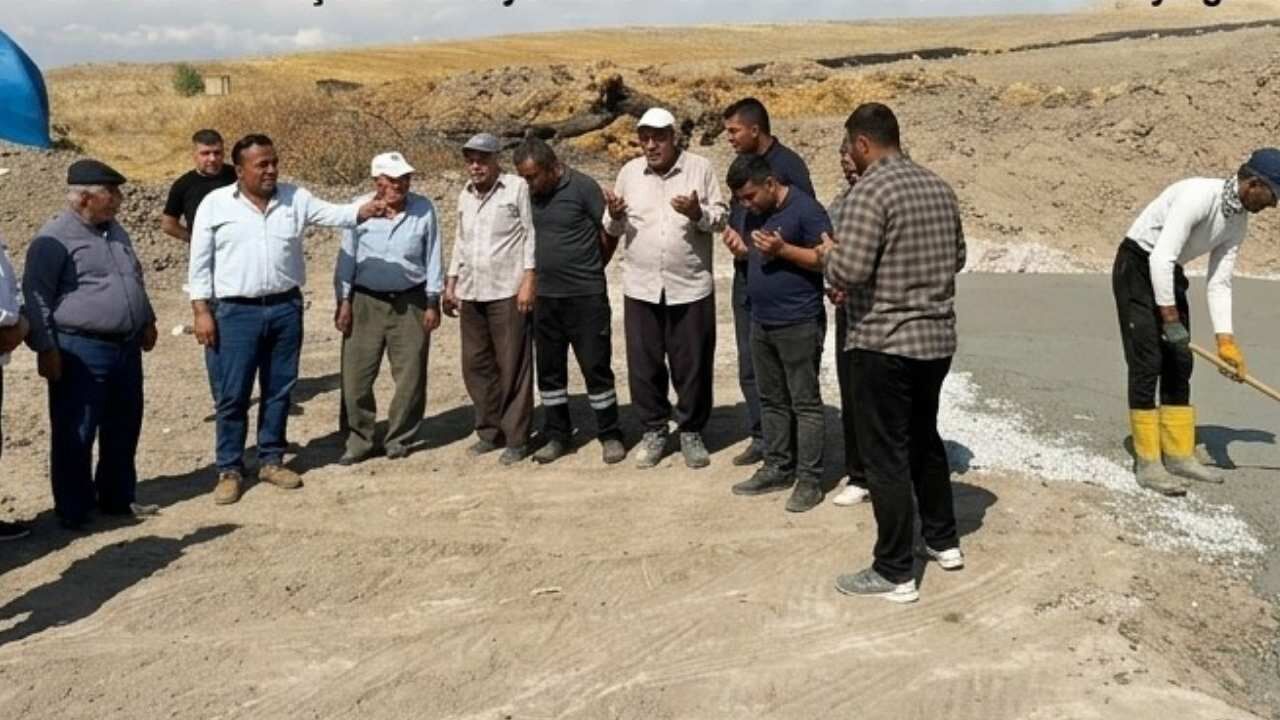 Yozgat’ta Köylüler El Ele Verdi! Akoluk’a Taziye Evi Yapılıyor