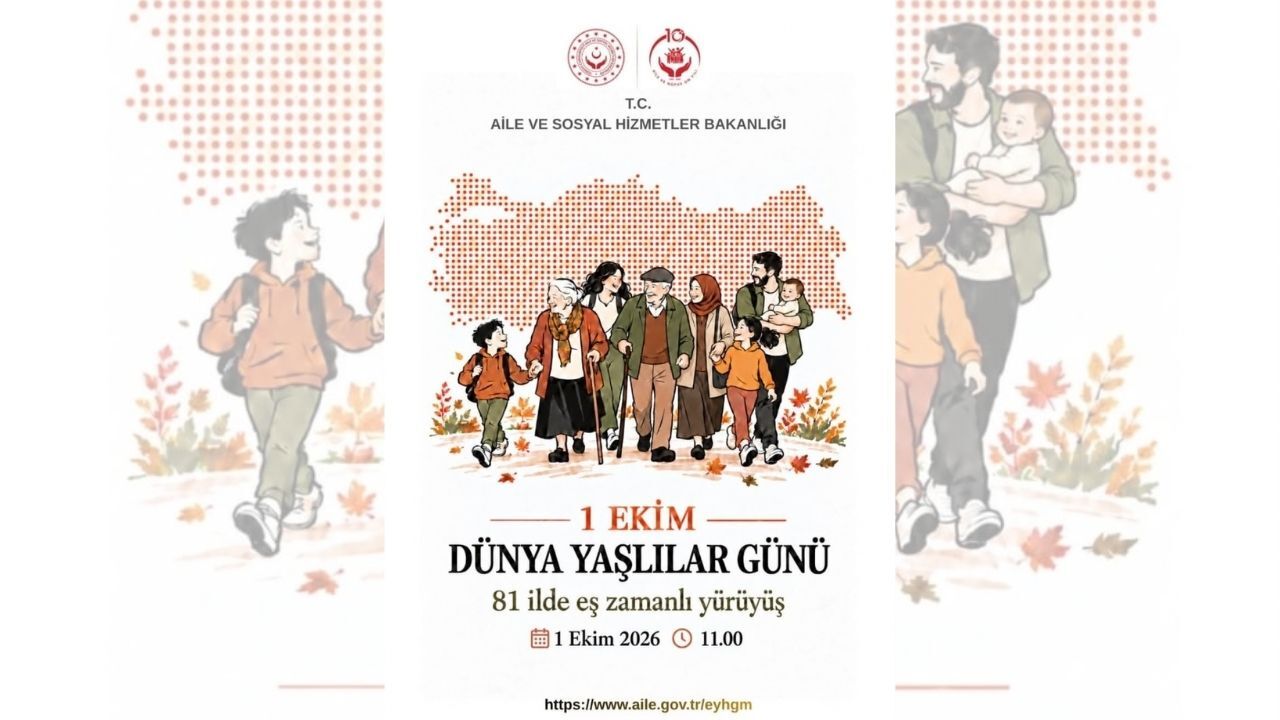 Yozgat'ta 1 Ekim Dünya Yaşlılar Günü'nde Anlamlı Yürüyüş (2)