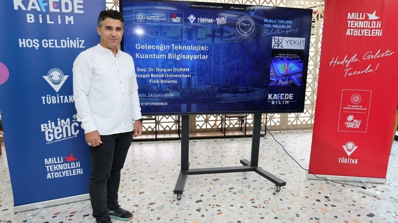 Yozgat'ta Bilim Meraklıları Kuantum Bilgisayarları Yakından Tanıdı