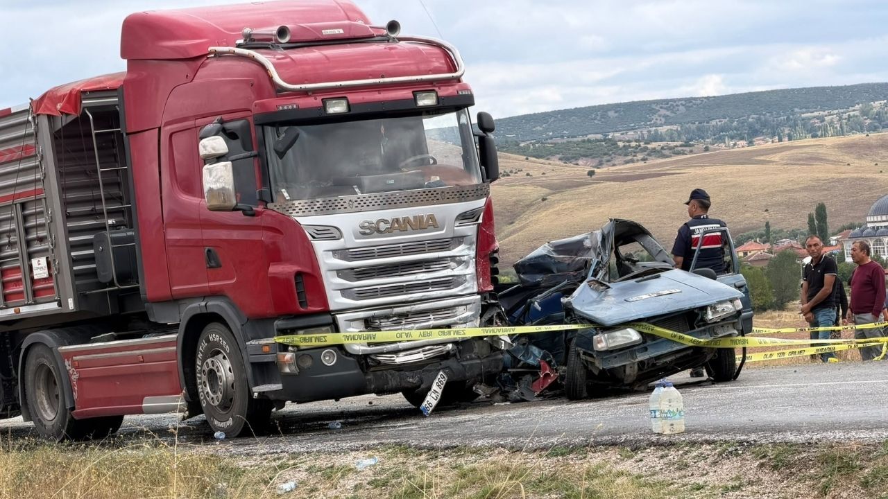 Yozgat’ta Feci Kaza 1 Kişi Yaşamını Yitirdi (2)
