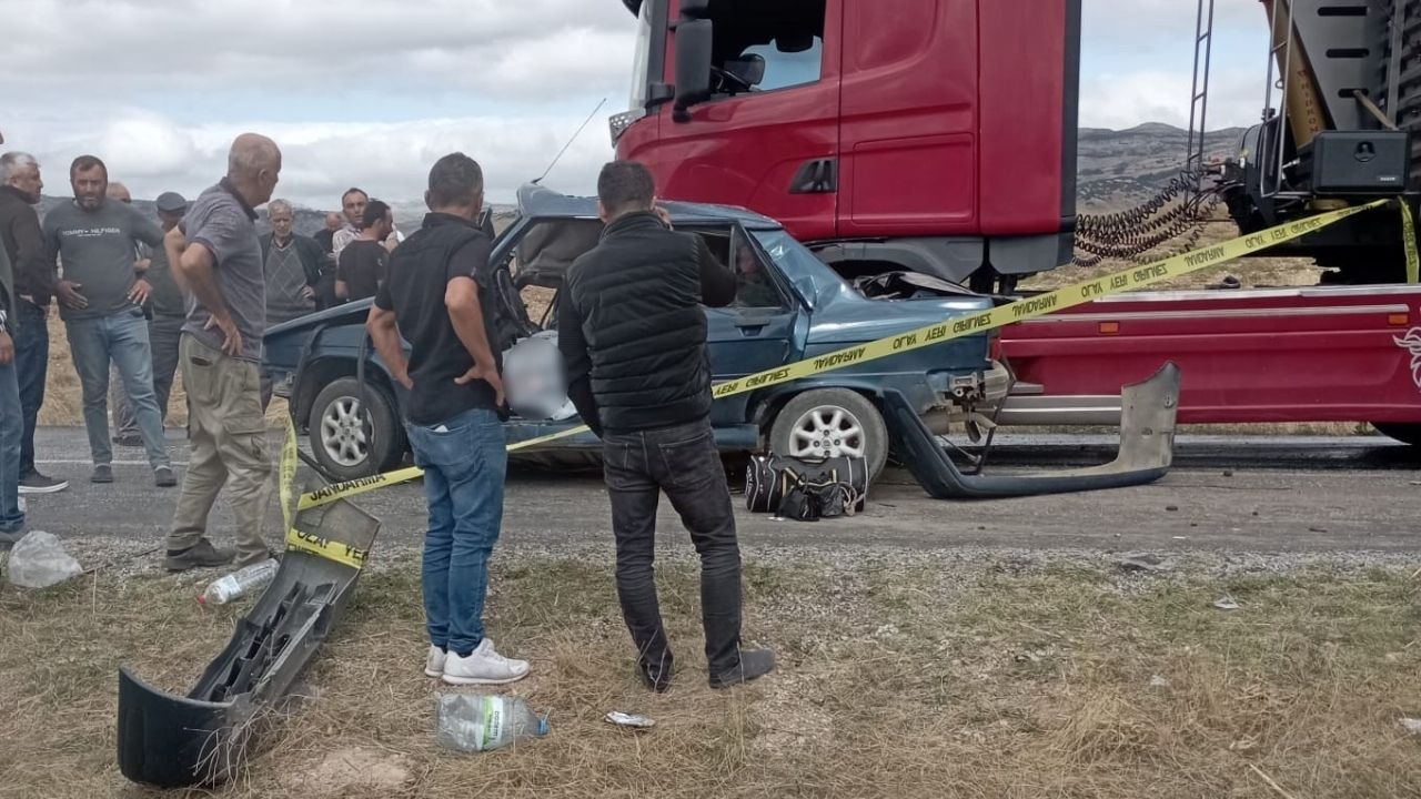 Yozgat’ta Feci Kaza 1 Kişi Yaşamını Yitirdi (3)