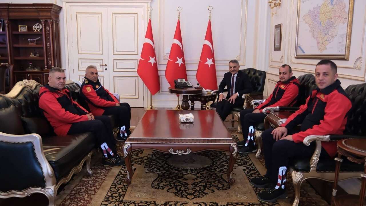 Yozgat’ta İtfaiye Haftası’nda Anlamlı Ziyaret