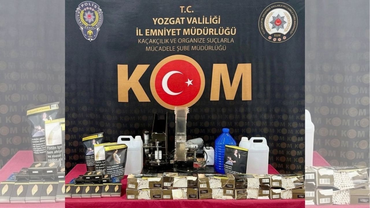Yozgat'ta Kaçakçılık Operasyonu 3 Şüpheli Yakalandı! (1)
