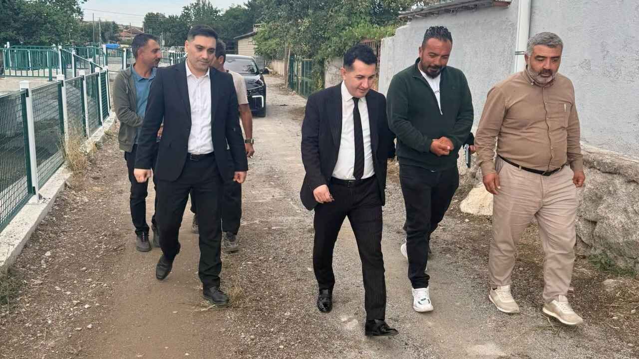 Yozgat’ta Kolanlı Köyünün İçme Suyu Şebekesi İçin Çalışmalar Sürüyor (1)